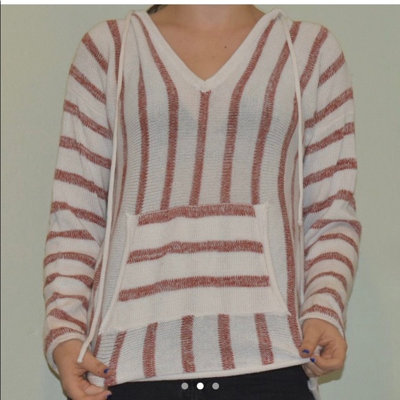 white and red striped jacket! - Picture 2 of 3